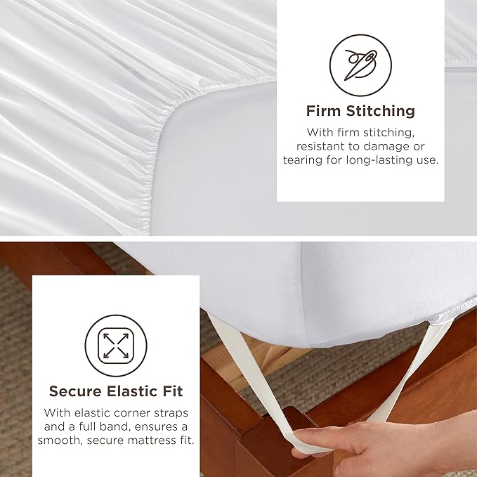 Bedsure Deep Pocket California King Sheet Sets - Image 4
