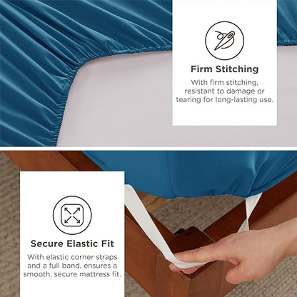 Bedsure Deep Pocket King Sheet Set - Image 4