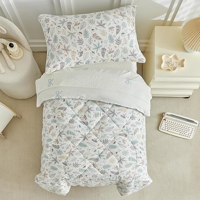 JHXHMX 4 Pieces Toddler Bedding Set - Image 3