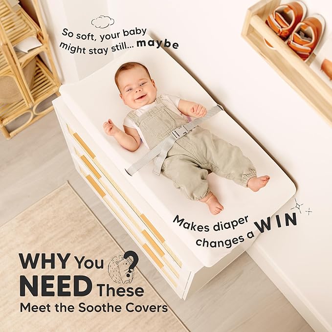 2-Pack Organic Changing Pad Covers - Image 2