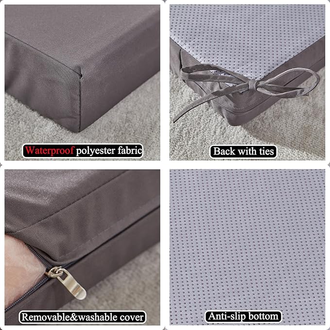 SAMTY 18 x 18 Inch Outdoor Chair Cushions - Image 3