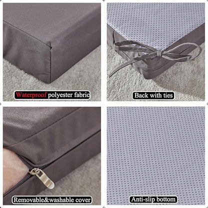SAMTY 18 x 18 Inch Outdoor Chair Cushions - Image 3