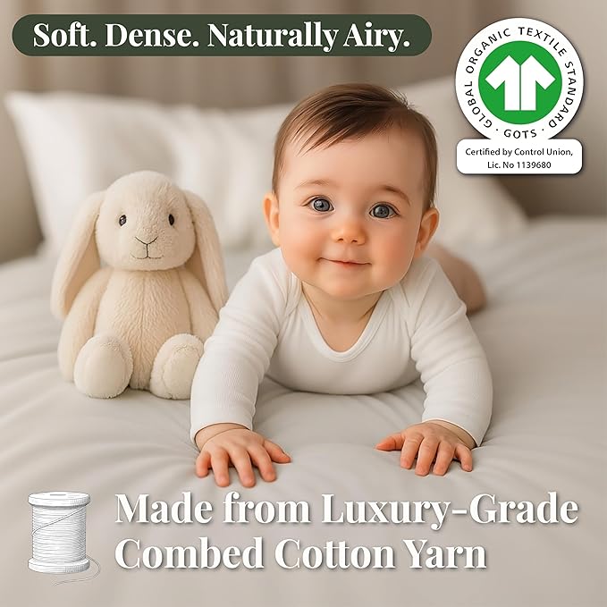 GOTS 100% Organic Bassinet Sheets - Image 5