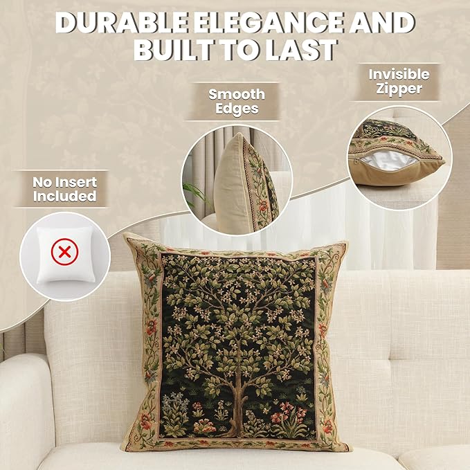 Charlotte Home Furnishings Throw Pillow Covers, Decorative Boho Pillow Covers - Image 2