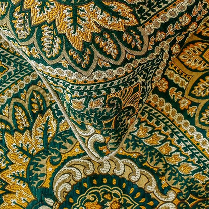 The HomeCentric King/Queen/Twin Green Luxury Twin 53"x18" Bed Runner - Image 2