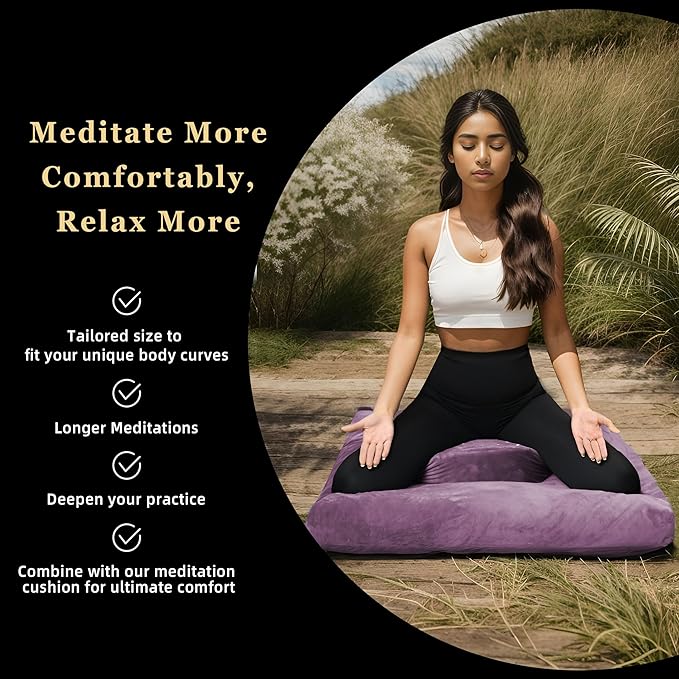 Meditation Zafu Cushion Set - Image 2