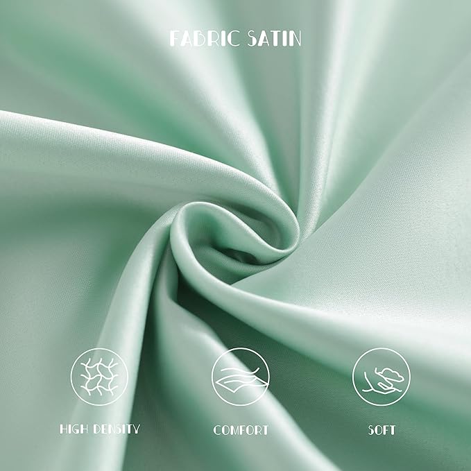 NTBAY Zippered Silk Satin Toddler Pillowcases - Image 2