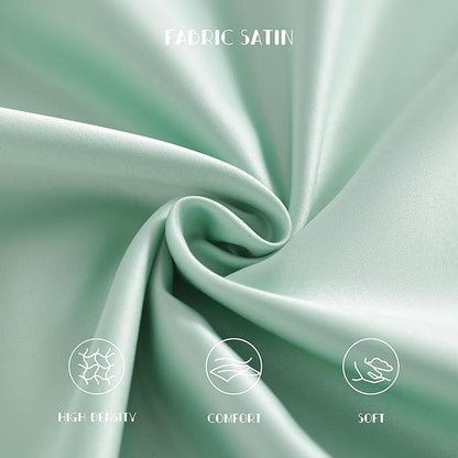 NTBAY Zippered Silk Satin Toddler Pillowcases - Image 2