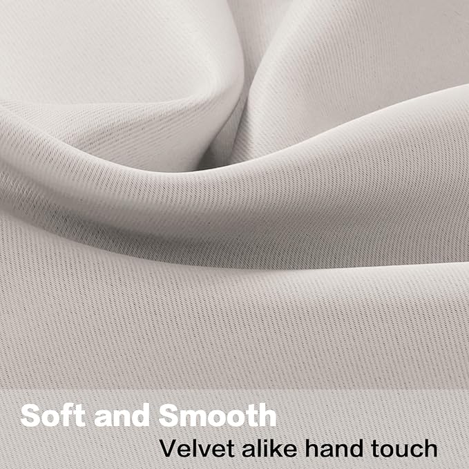 H.VERSAILTEX 4 Panels Blackout Curtain Valances - Image 4