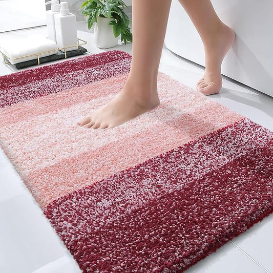 OLANLY Bathroom Rugs Mat 30x20, Extra Soft Absorbent Microfiber Bath Rugs by OLANLY