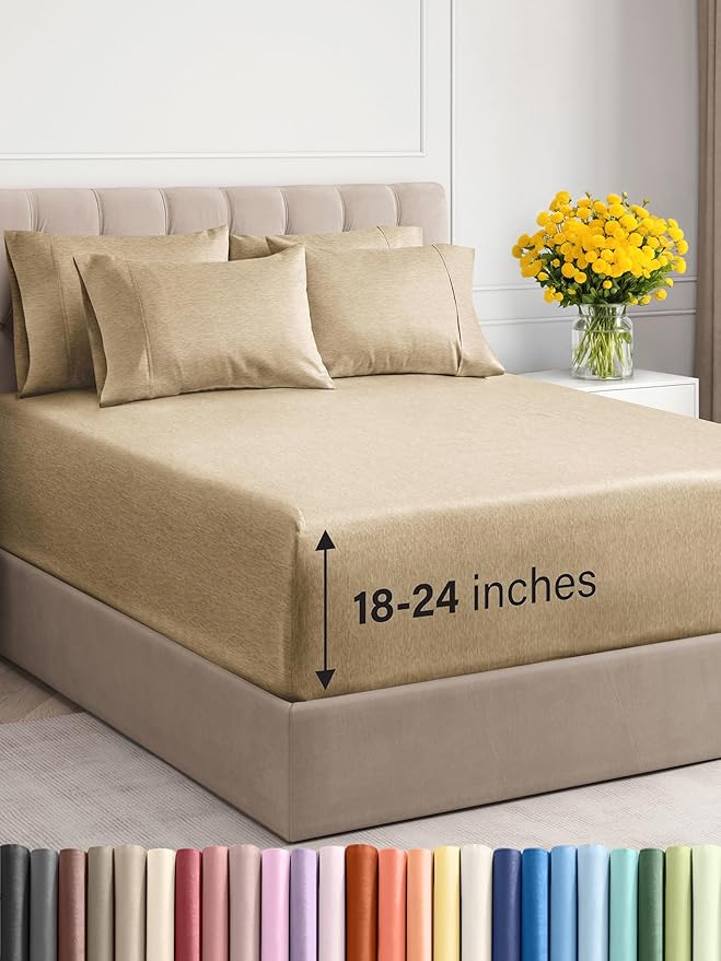 Extra Deep King Sheet Set by CGKUnlimited