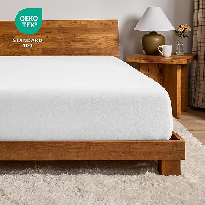 Bare Home Flannel Fitted Bottom Sheet 100% Cotton, Velvety Soft Heavyweight - Image 5