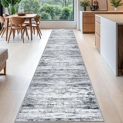Modern Abstract Runner Rug 2.6x16 - Image 2