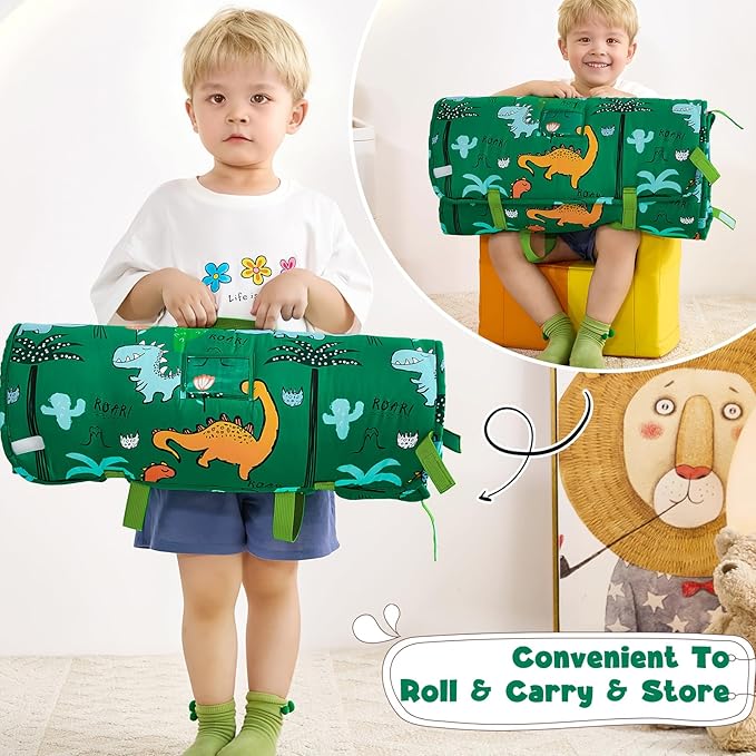 DJY Toddler Nap Mat, Kid Slumber Bag - Image 3