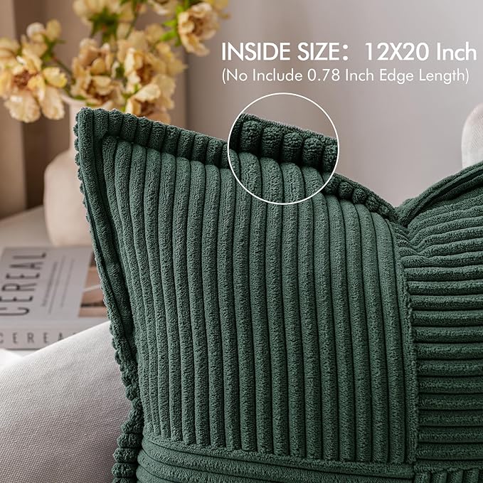 MIULEE Christmas Decorative Lumbar Throw Pillow Covers - Image 4