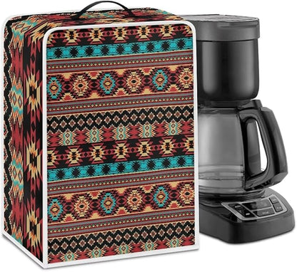 Aztec Style Coffee Maker Cover For Kitchen by PJHEQOXE