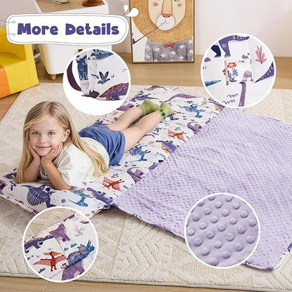 DJY Toddler Nap Mat, Kid Slumber Bag - Image 4