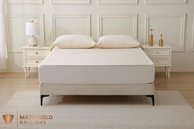 Deluxe Cooling Waterproof Organic Mattress Protector Twin XL - Image 8