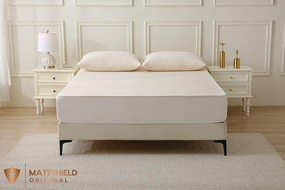 Deluxe Cooling Waterproof Organic Mattress Protector King - Image 8
