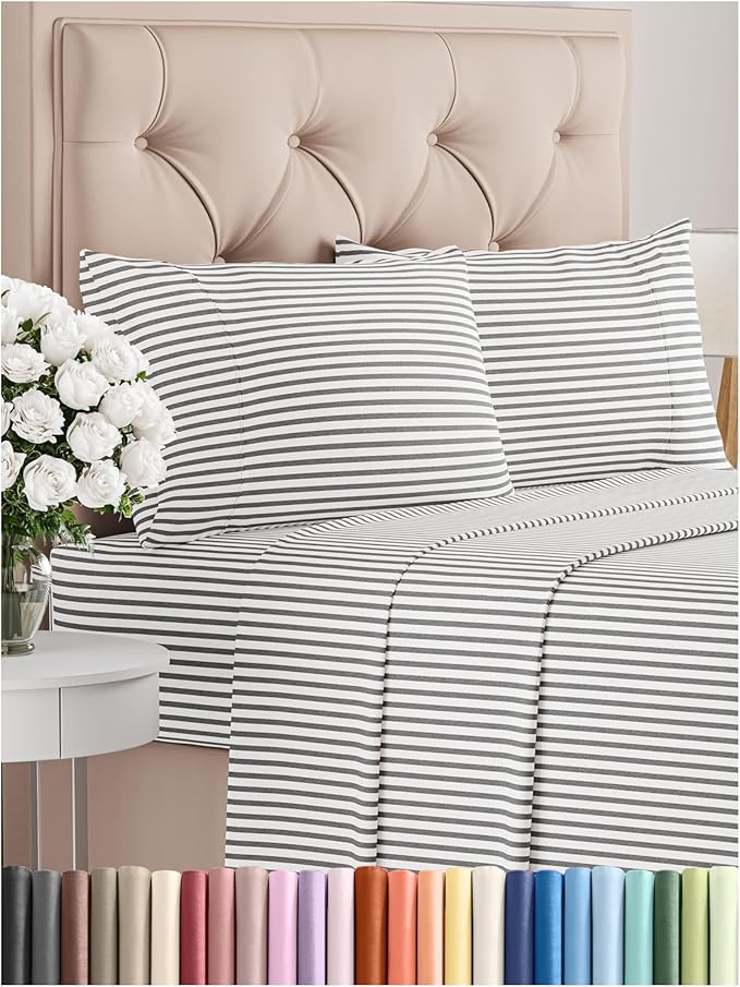 King Size 4 Piece Sheet Set by CGKUnlimited