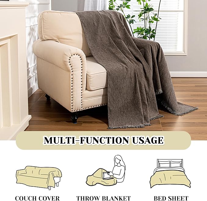 MEETSKY Oversized Chair Cover Small Couch Cover Armchair Sofa Cover - Image 7