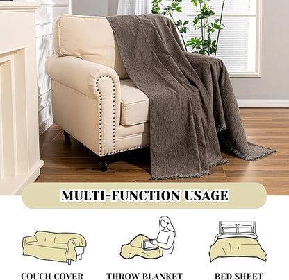 MEETSKY Oversized Chair Cover Small Couch Cover Armchair Sofa Cover - Image 7