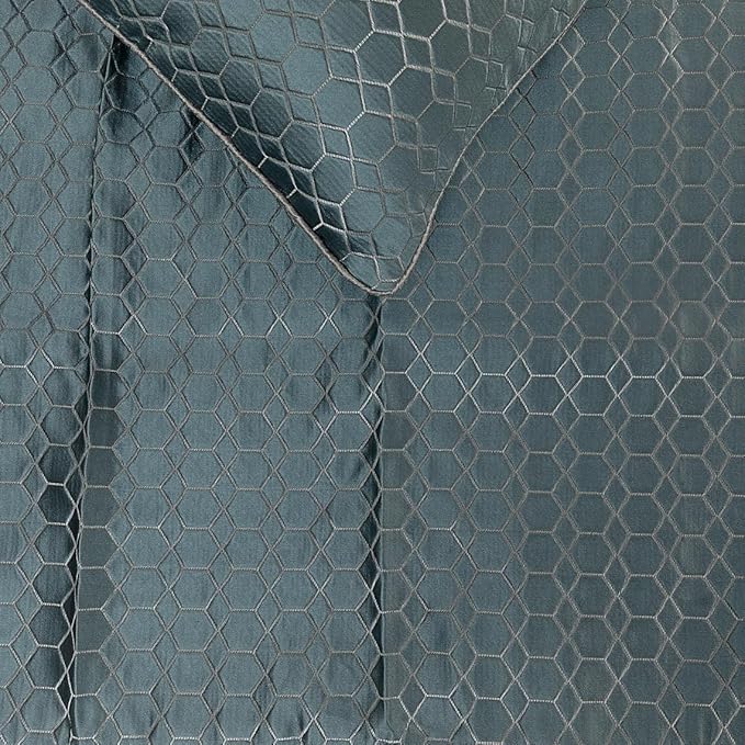 The HomeCentric King Queen Twin Blue Handmade Twin 53"x18" Bed Runner - Image 3