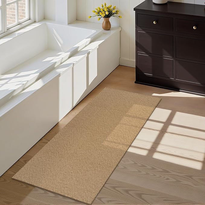 Uphome Kitchen Runner Rug, 2x4'3 Washable Boho Rug Runners - Image 2