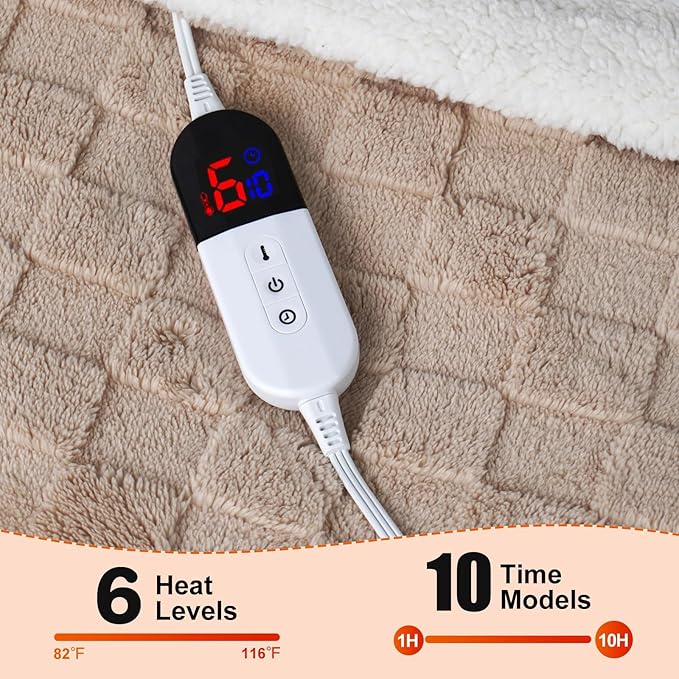 Electric Blanket, Heated Blanket - Image 3