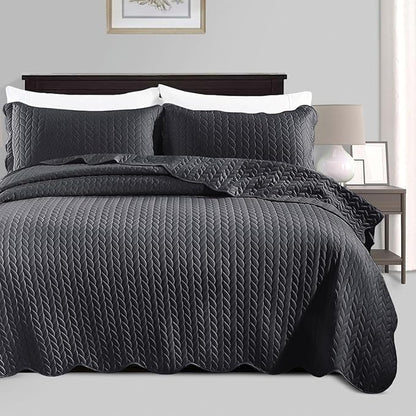 IR Imperial Rooms 8 Pack California King Quilt Bedding Set - Image 3
