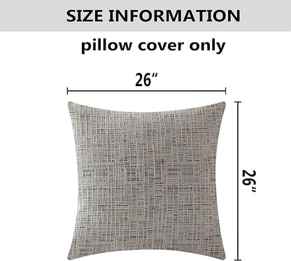 Home Brilliant 26x26 Pillow Covers Fall Throw Pillow Cases - Image 5