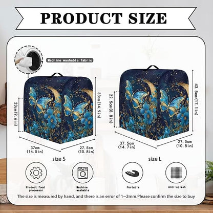 Blue Butterfly Flower Mixer Covers Dust Mixer Covers - Image 6