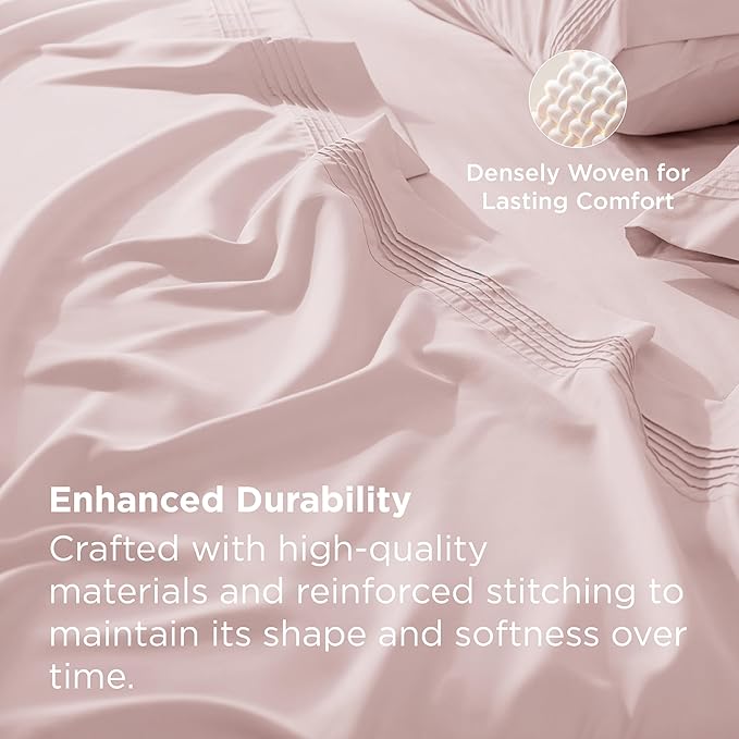 Bedsure Deep Pocket Queen Sheets Set - Image 6