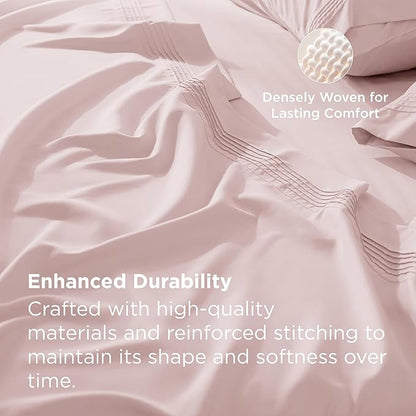 Bedsure Twin XL Sheets Dorm Bedding, GentleSoft Breathable Extra Long Twin - Image 6