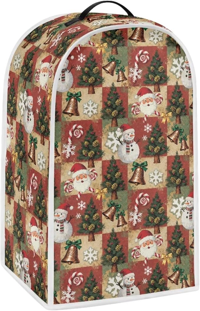 Christmas Print Blender Cover Dust Cover by HUISEFOR