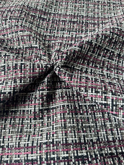 OctoRose 3 Side Zipper Upholstery Thick Linen Tweed Purple, Full Size Futon - Image 2