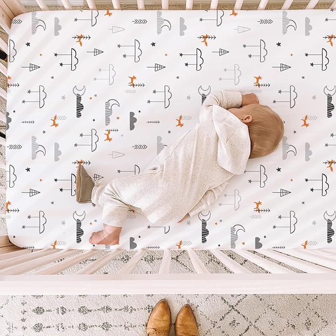 BROLEX Baby Fitted Crib Sheets: Kid Crib Sheets - Image 2