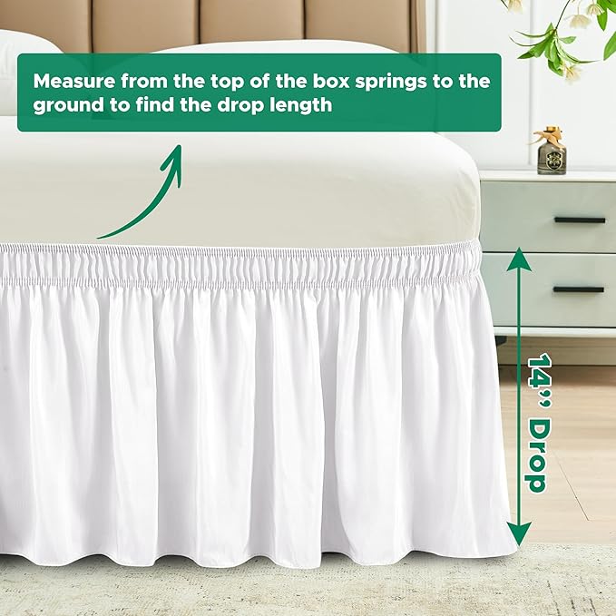 Biscaynebay Wrap Around Bed Skirts - Image 3