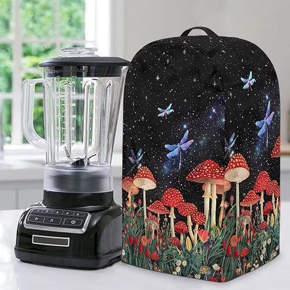 Mushroom Dragonfly Blender Covers by Annejudy