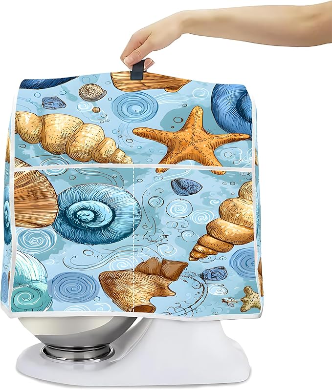 Mixer Dust Cover for 6-8 Qt Stand Mixer, Cloth Cover by BVBOX