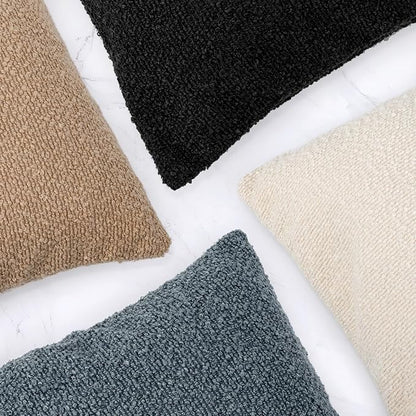 14x36 inch Boucle Lumbar Pillow Cover - Image 3