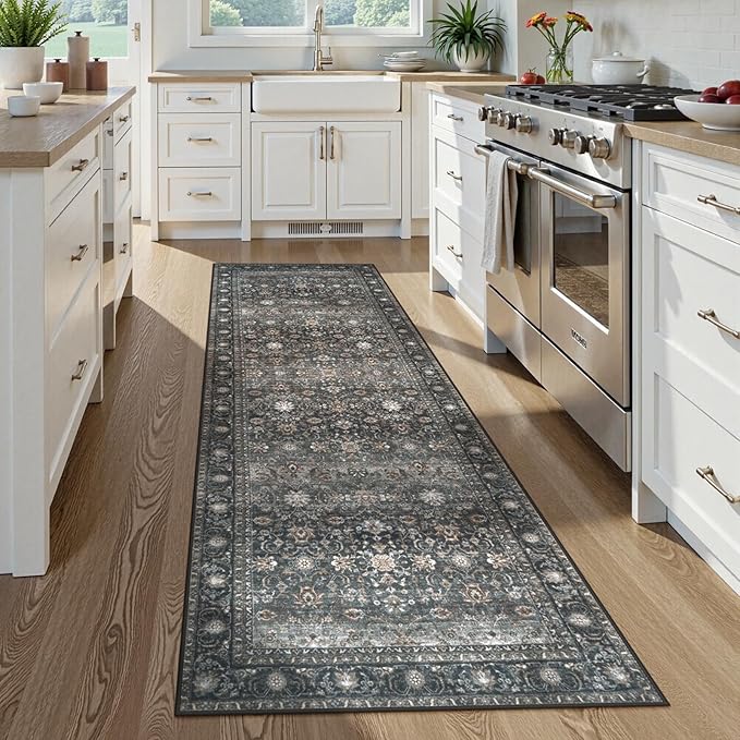 Collive Washable Hallway Runner Rugs by Collive