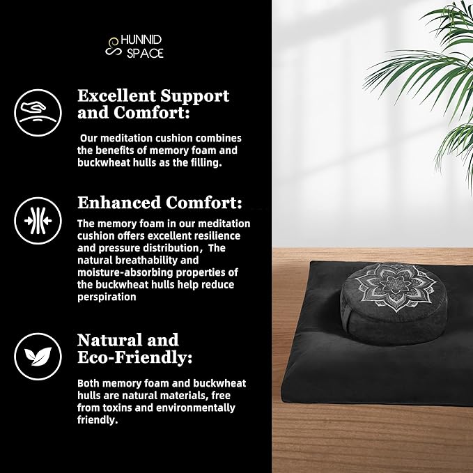 Meditation Zafu Cushion Set - Image 7