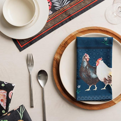 Maison d' Hermine Cloth Napkins Set of 4 100% Cotton Soft & Durable Everyday - Image 9