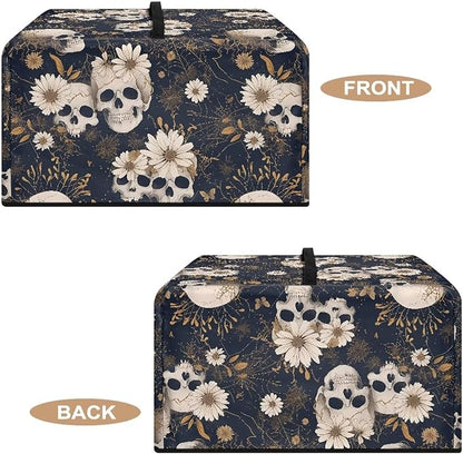 Microwave Oven Cover, Skull Halloween Dust Oil Proof Waterproof Machine - Image 5