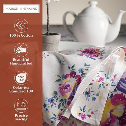 Maison d' Hermine Cloth Napkins Set of 4 100% Cotton Everyday Reusable Square - Image 2