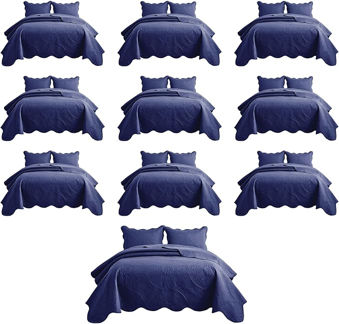 IR Imperial Rooms 10 Pack Twin Quilt Bedding Set by IRImperialRooms