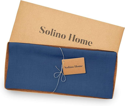 Solino Home Linen Table Runner 108 Inches Long - Image 5