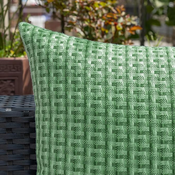 Kevin Textile Outdoor Waterproof Throw Pillow Covers Pack of 2 Farmhouse - Image 4
