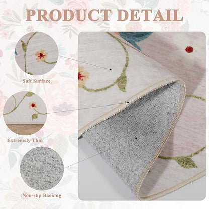 DUKINO 2x10 Runner Rug for Hallway, Washable Kitchen Runner Rug - Image 6